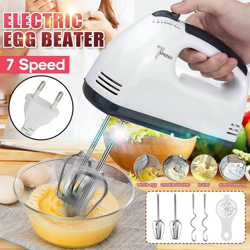 High-Power Handheld Electric Egg Beater For Household Egg Beater and Dough Baking Mixer