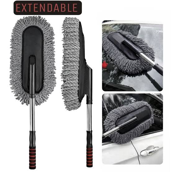๐ Premium Telescopic Microfiber Car Duster ๐งผ
