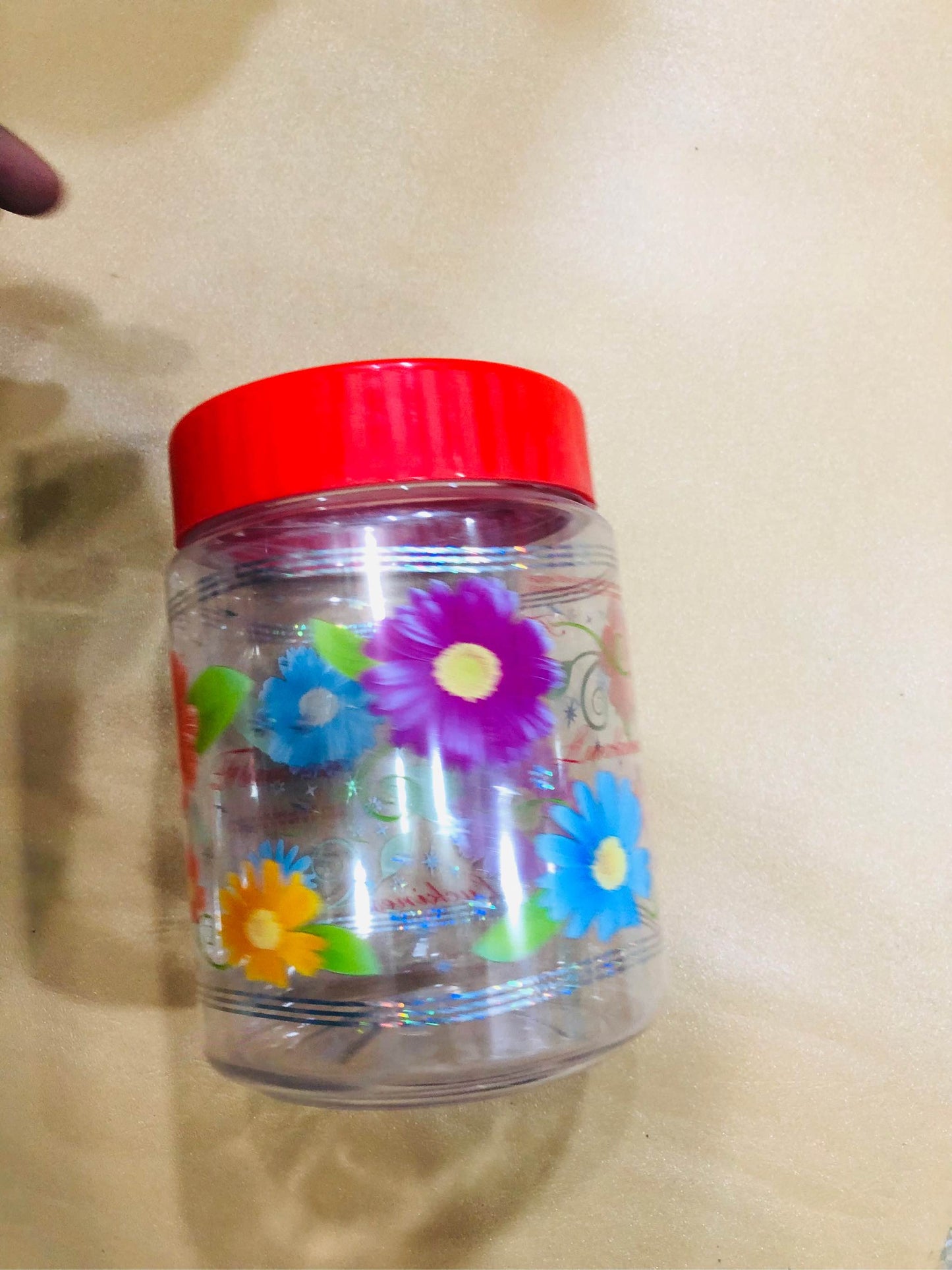 (Pack of 4) Plastic Mini Nimco Jar Storage Box For Home and Outdoor Use