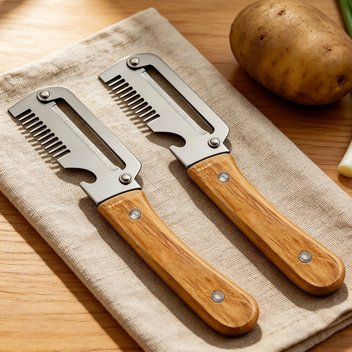 Premium 3-in-1 Peeler Knife