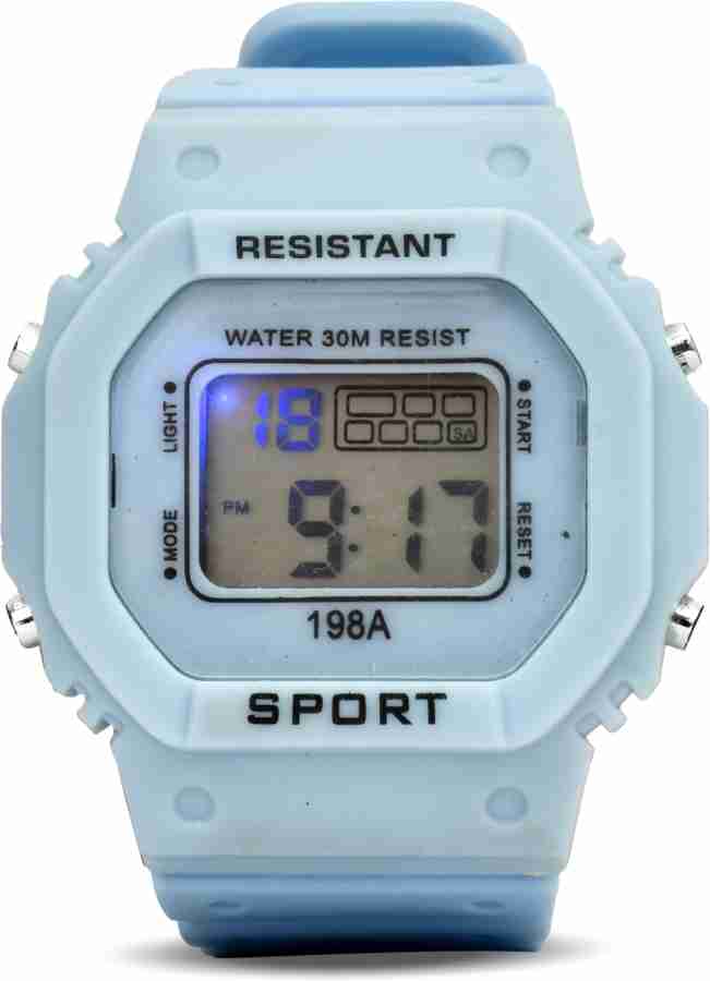 (Pack of 2) Holex Waterproof Sports 198A Digtal Wristwatch for Men and Women