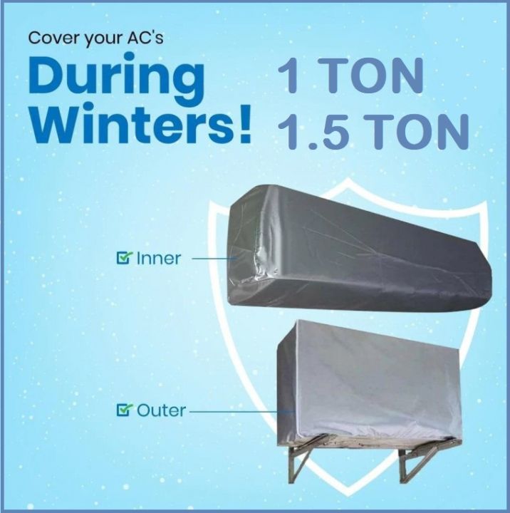 AC Waterproof Dust Cover For Indoor and Outdoor Unit