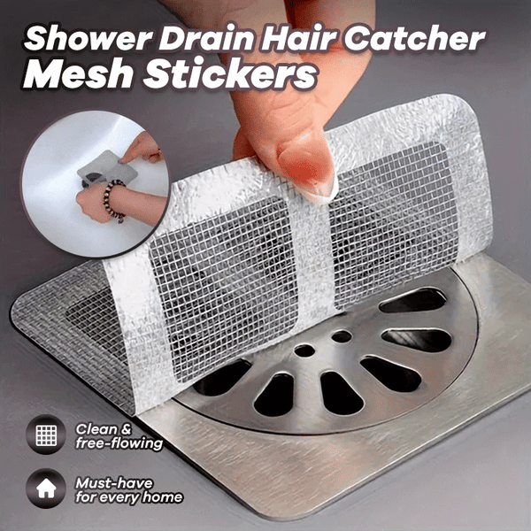 (Pack of 10) Self-Adhesive Sink Drain Sticker Stopper