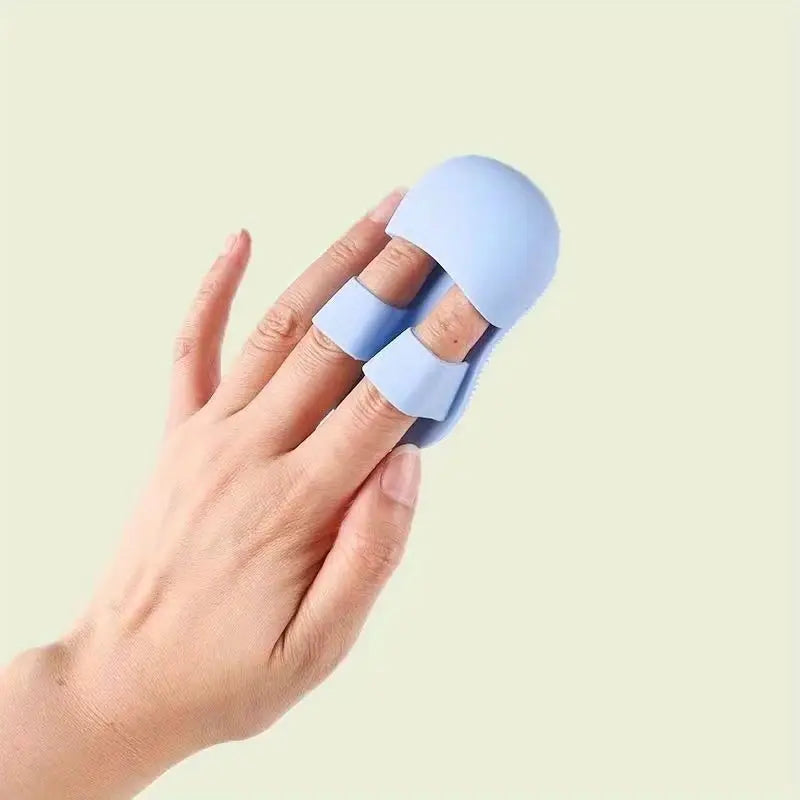(Pack of 2) Soft Silicone Manual Facial Cleansing Finger Face Brush for Makeup Removal Nose and Wing Cleaner for Women