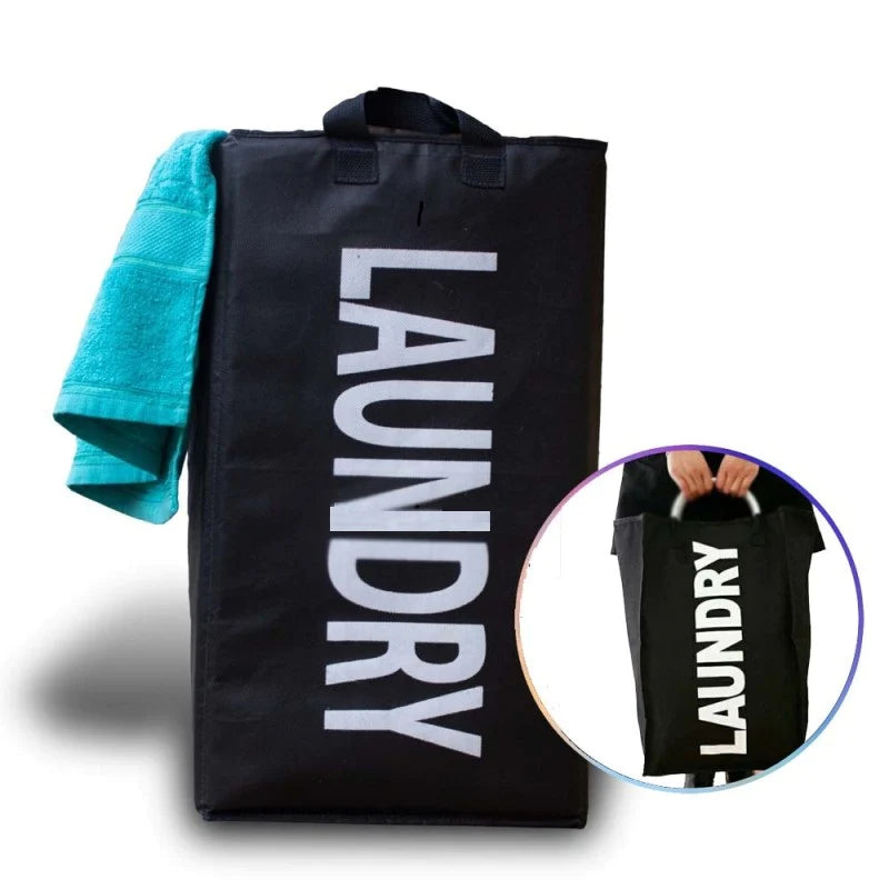 Foldable Foamic Laundry Basket Bag For Washing Dirty Clothes Storage