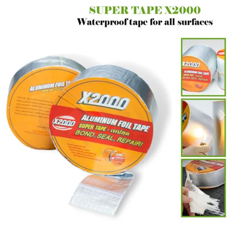Imported Leak Proof Aluminum Foil Butyl Rubber Waterproof Tape