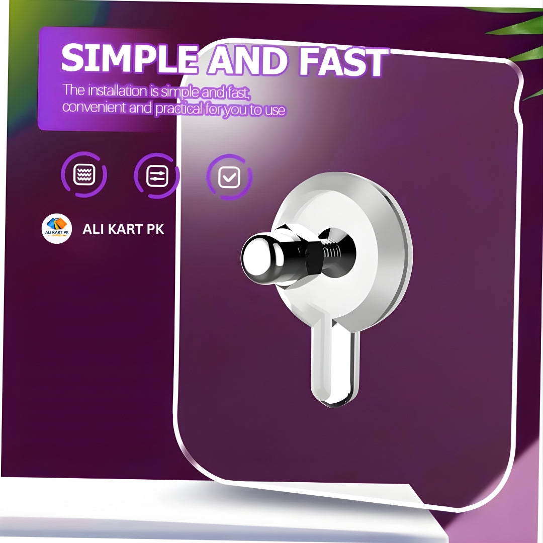 Punch-Free Screw Stickers