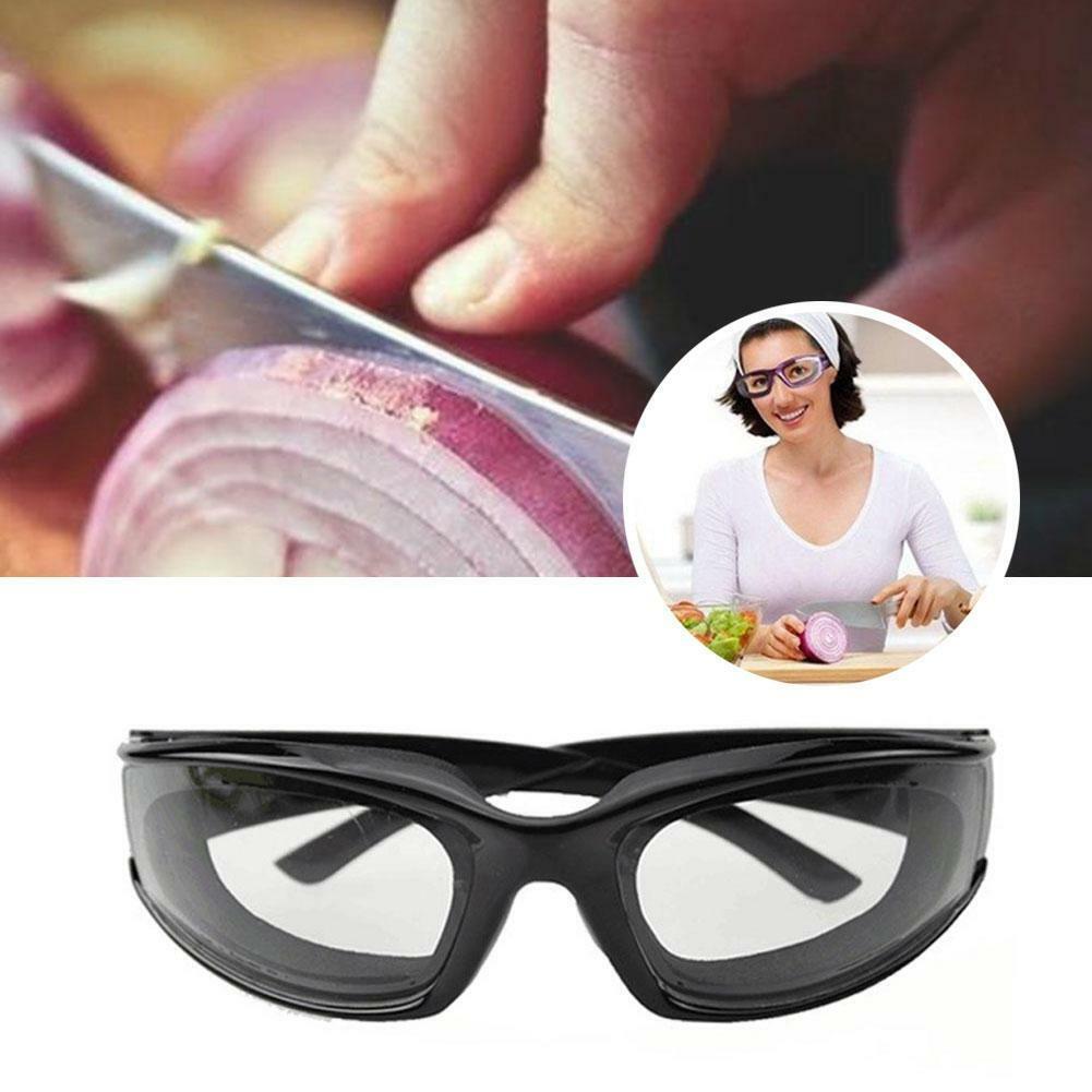 New Tears Free Onion Goggles Glasses Kitchen Slicing Eye Protect Built In Sponge Darvaza Special Giveaway in Rs 499