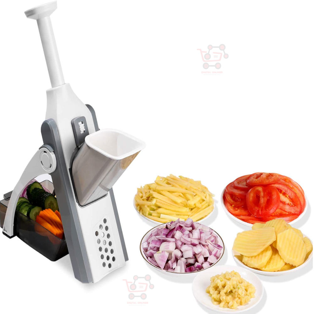 Imported Multi-Purpose Kitchen Vegetable Slicer - Multifunctional Mandoline chopper in Rs 1999