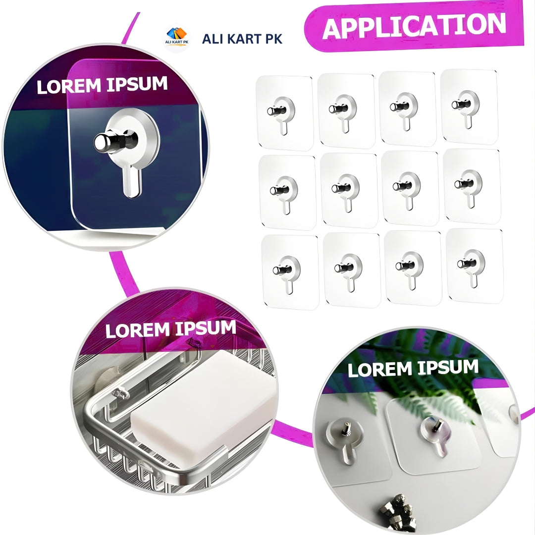 Punch-Free Screw Stickers