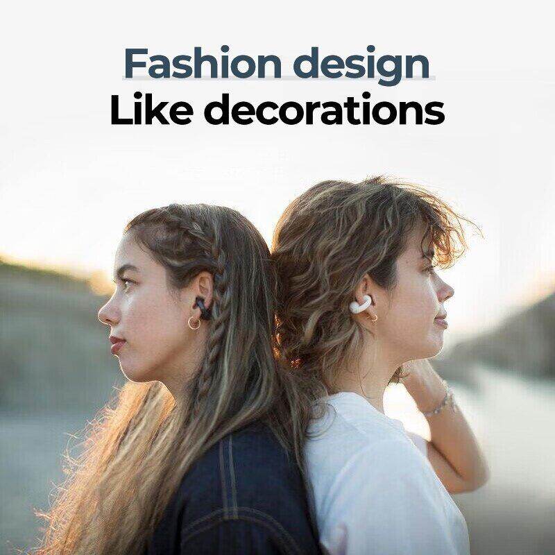 True Wireless Earbuds Earcuffs Upgrade Bluetooth Ear Clips &amp; Earphones