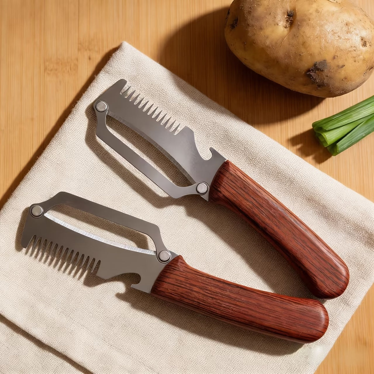 Premium 3-in-1 Peeler Knife