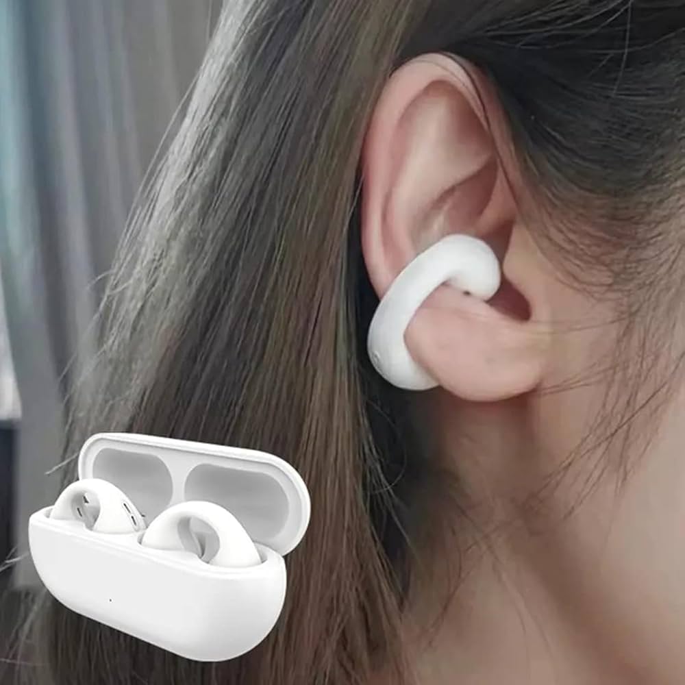 True Wireless Earbuds Earcuffs Upgrade Bluetooth Ear Clips &amp; Earphones