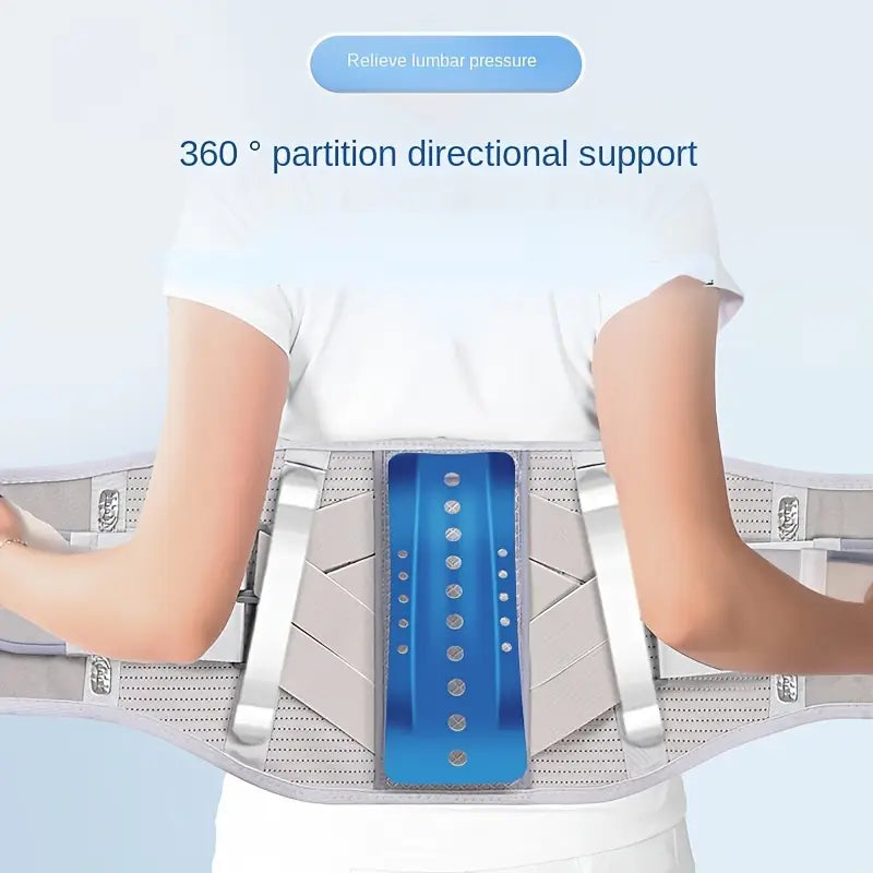 Heating Lower Back Support Belt for Pain Relief Magnetic Therapy Waist Wrap Adjustable Heating Lumbar Support with Box for Men and Women Herniated Disc Sciatica Scoliosis
