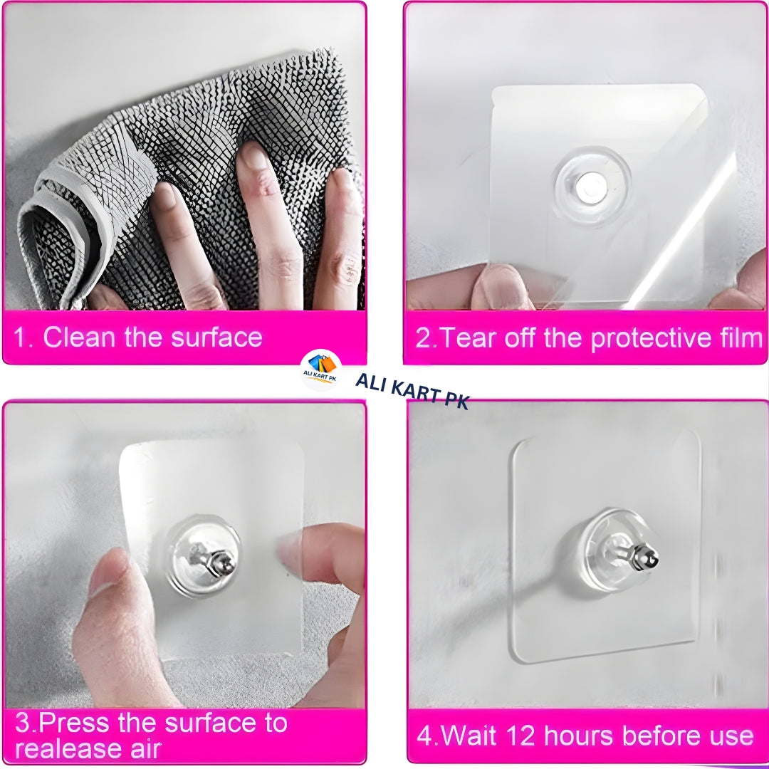 Punch-Free Screw Stickers