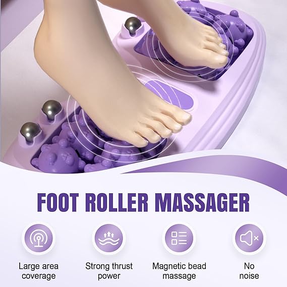 Foot Massage Roller with Acupressure Nodes