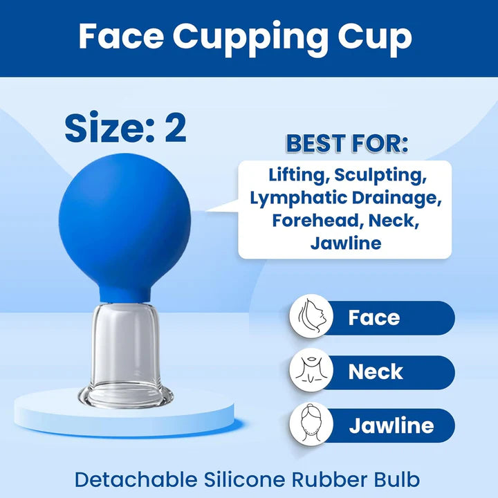 Facial Cupping Set for Skin Uplifting and tightning