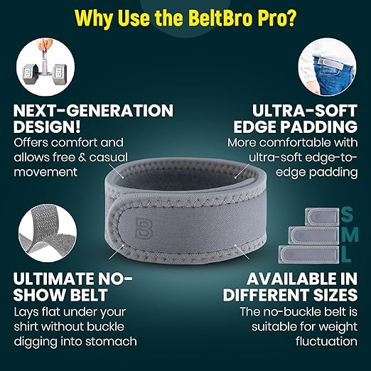 Buckle Free Belt Pair