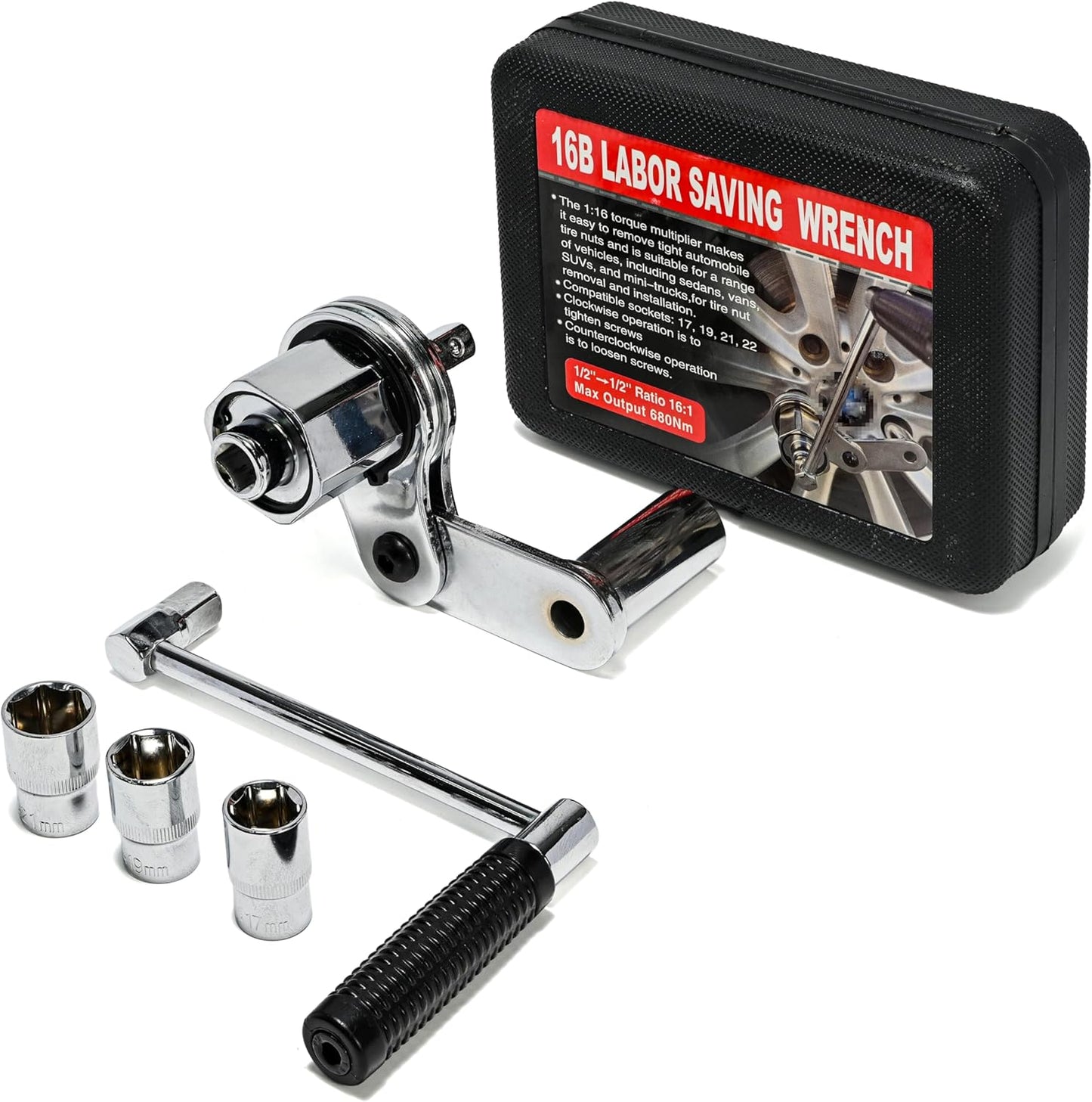 Steel Torque Multiplier Wrench Set