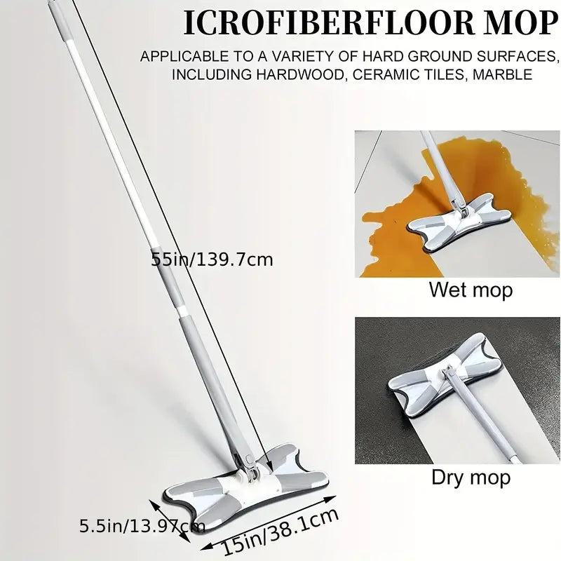 X Type Floor Squeeze 360 Degree Mop
