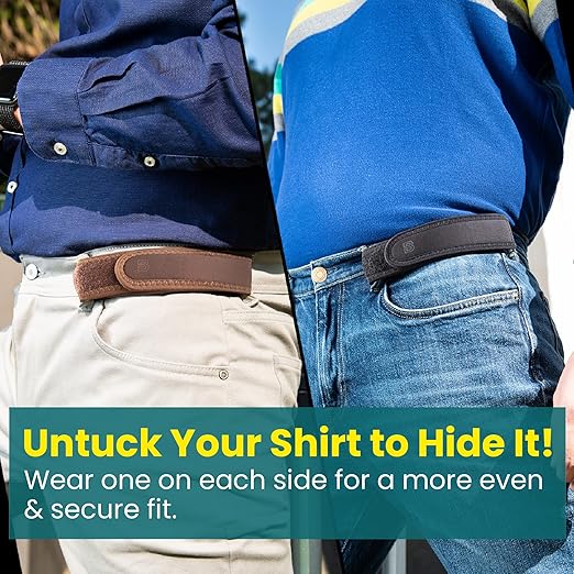 Buckle Free Belt Pair