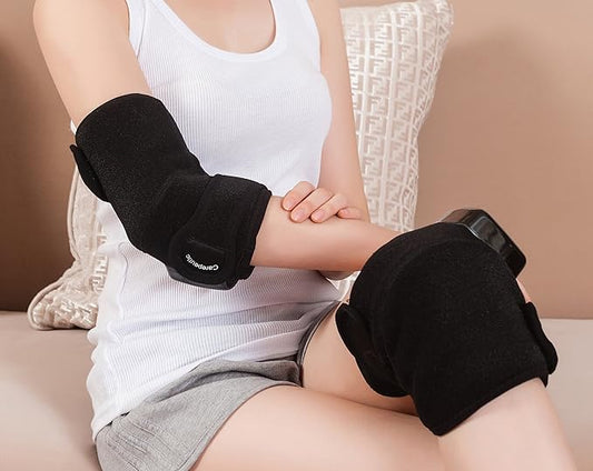 Rechargeable Knee Physiotherapy and Detox Massager Therapy With Powerful Vibration Massage To Maximize Relaxation And Ease Pain