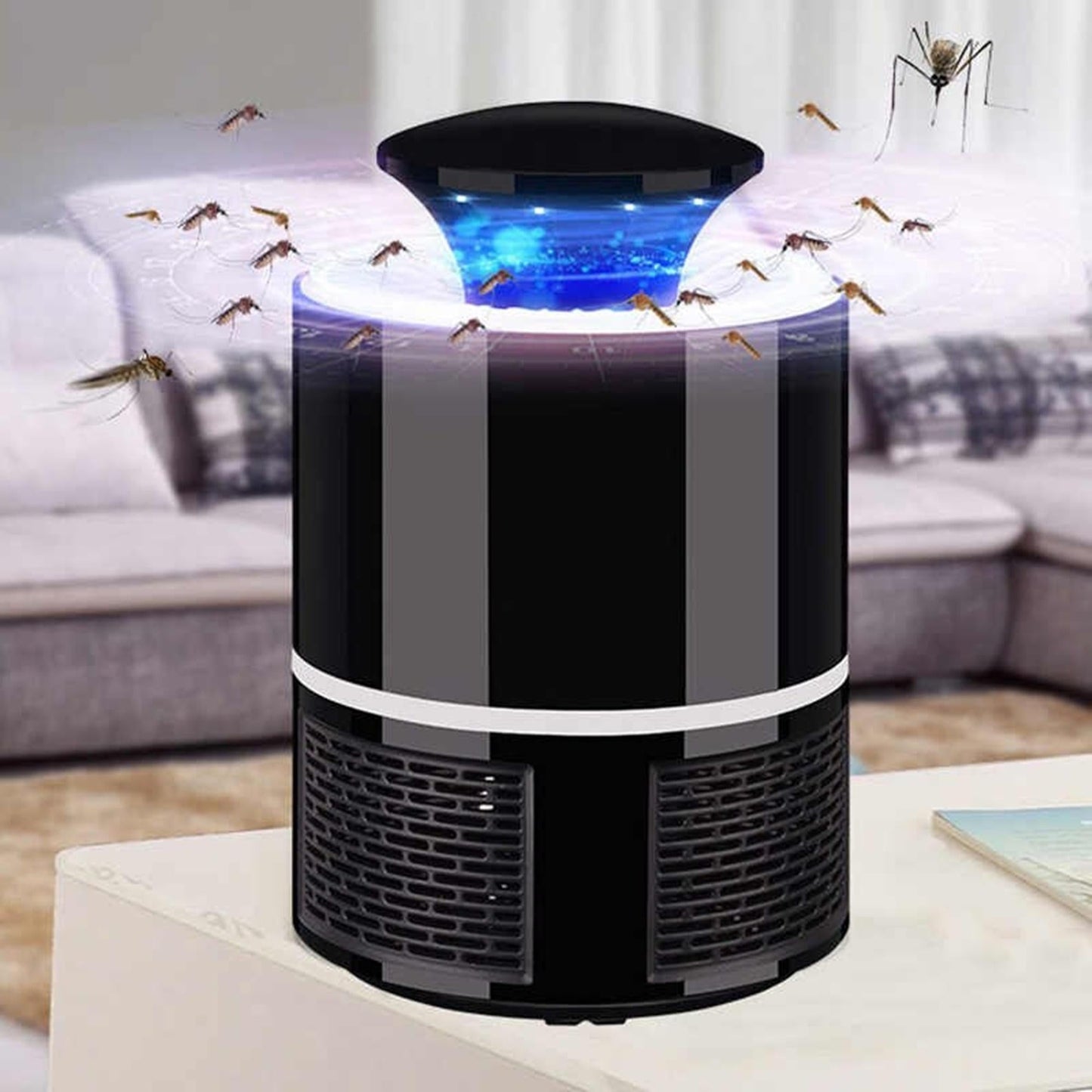 Portable USB LED Fly Trap Mosquito Killer Lamp Radiationless For Home / Bedroom / Office / Dormitory / Restaurant / Hotel and Outdoor camping