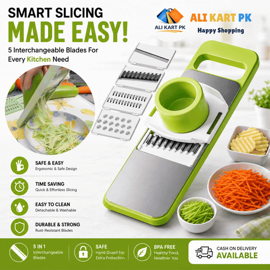 5-in-1 Vegetable Cutter & Slicer