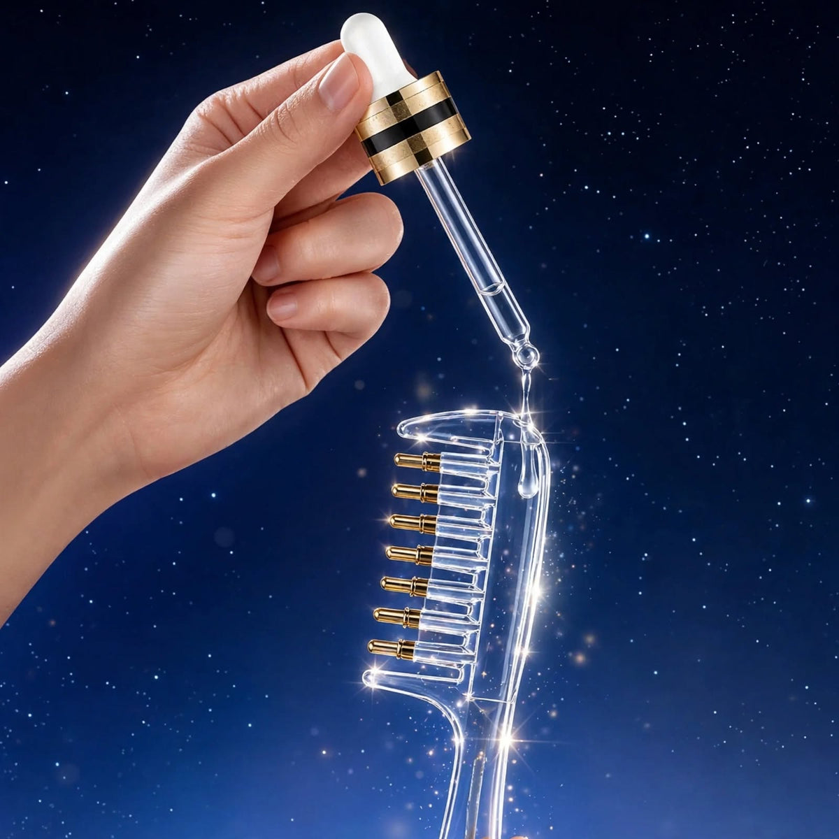 3-in-1 Scalp Oil Applicator & Massage Comb