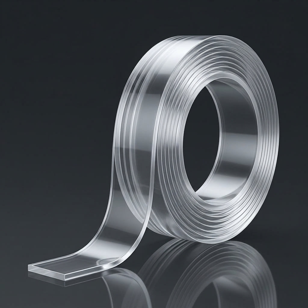 Double-Sided Nano Tape – Transparent, Waterproof & Reusable