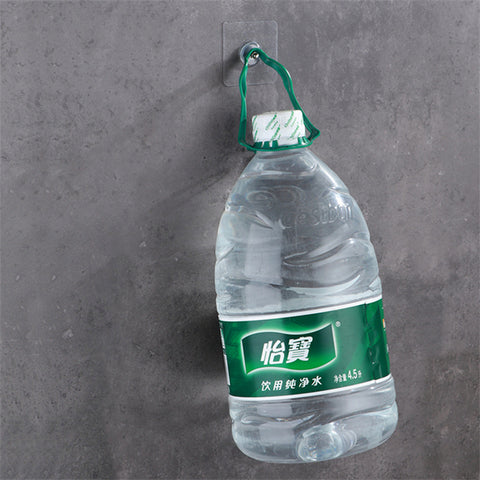 (Pack of 20) Punch Free Self Adhesive Screw Wall Hook For Home and Outdoor Use