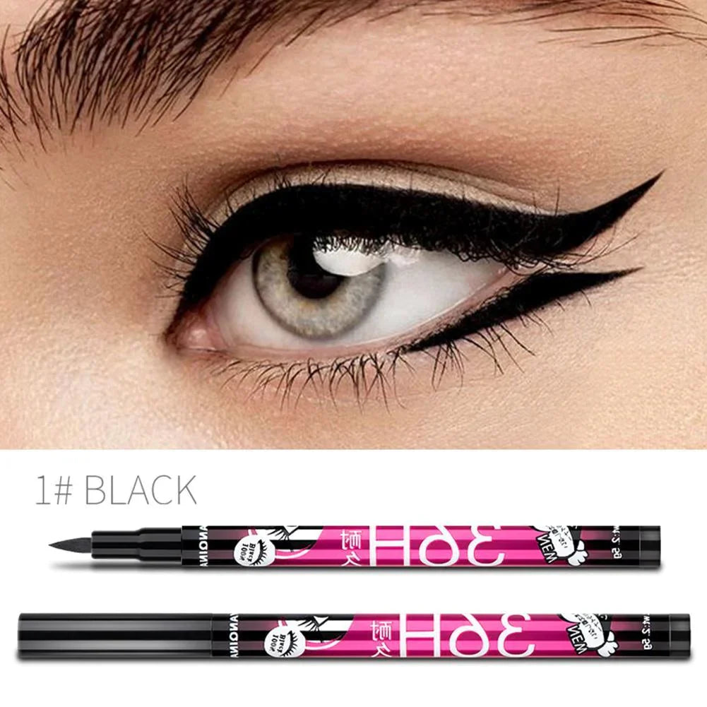 Buy 1 Get 2 Free Pro Eyeliner Pencil Black Waterproof and Long-lasting (3 Pcs)
