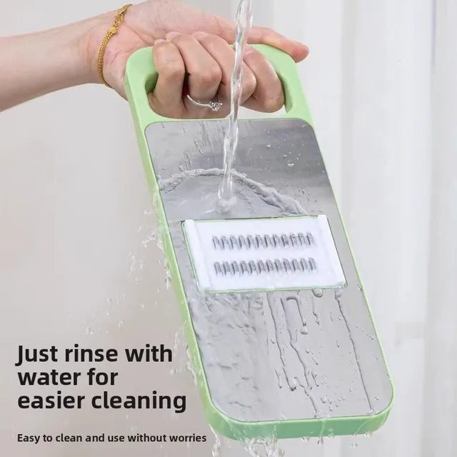 5-in-1 Vegetable Cutter & Slicer with Free Knife Sharpener