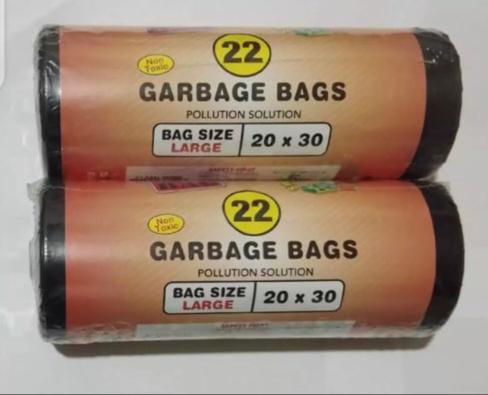 (Pack of 3) Non Toxic Export Quality Garbage Bag Roll For Home and Outdoor Use