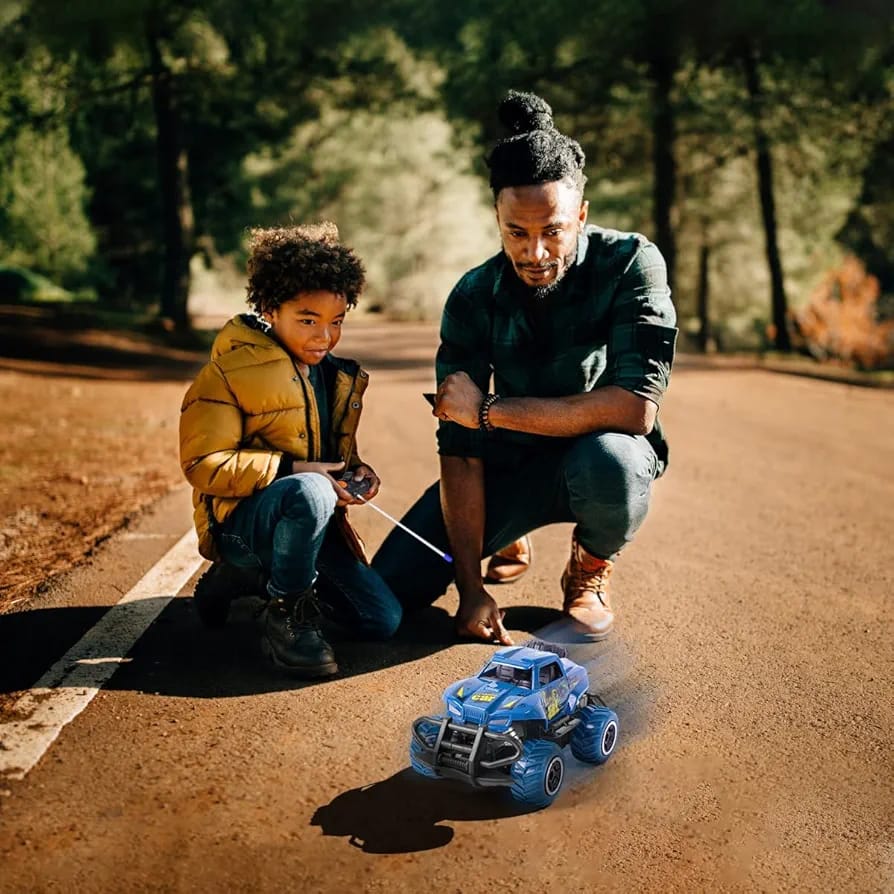 Mountain Cross Country Wireless Remote Jeep Control Off Road Vehicle Model Toy with Box For Kids