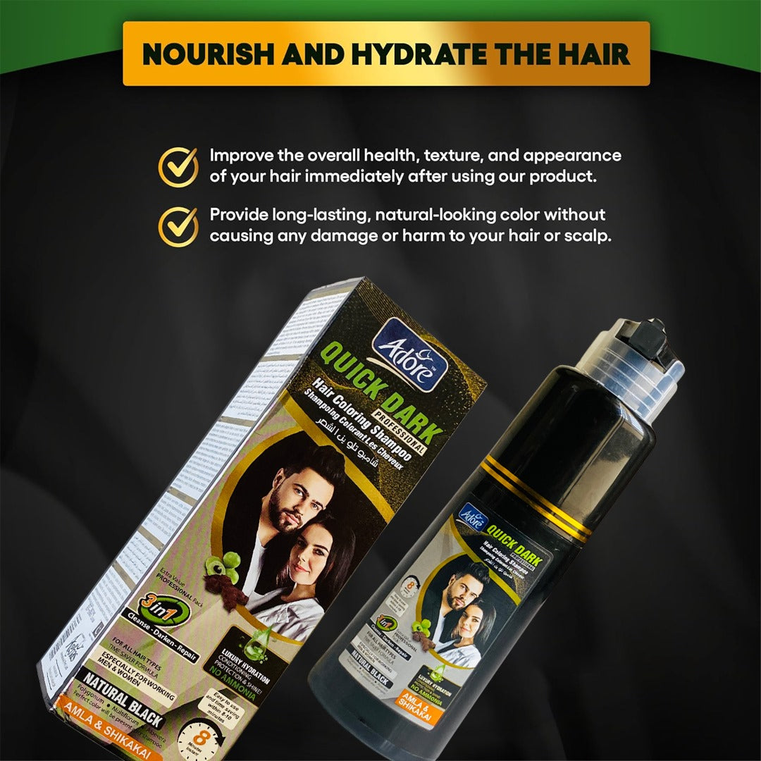 Quick Hair Coloring Shampoo