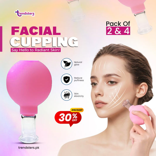 Facial Cupping Set for Skin Uplifting and tightning
