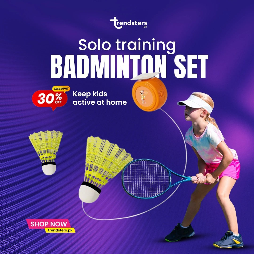 Solo Training Badminton Set
