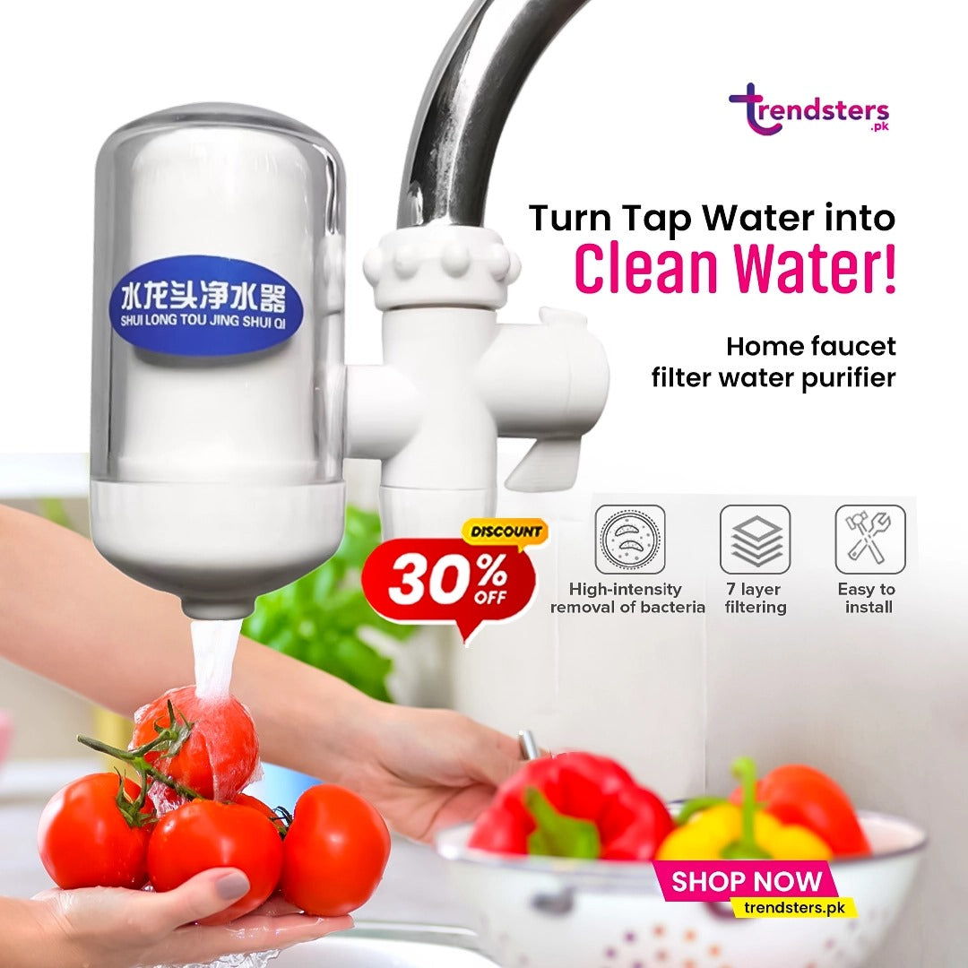 Home faucet filter water purifier