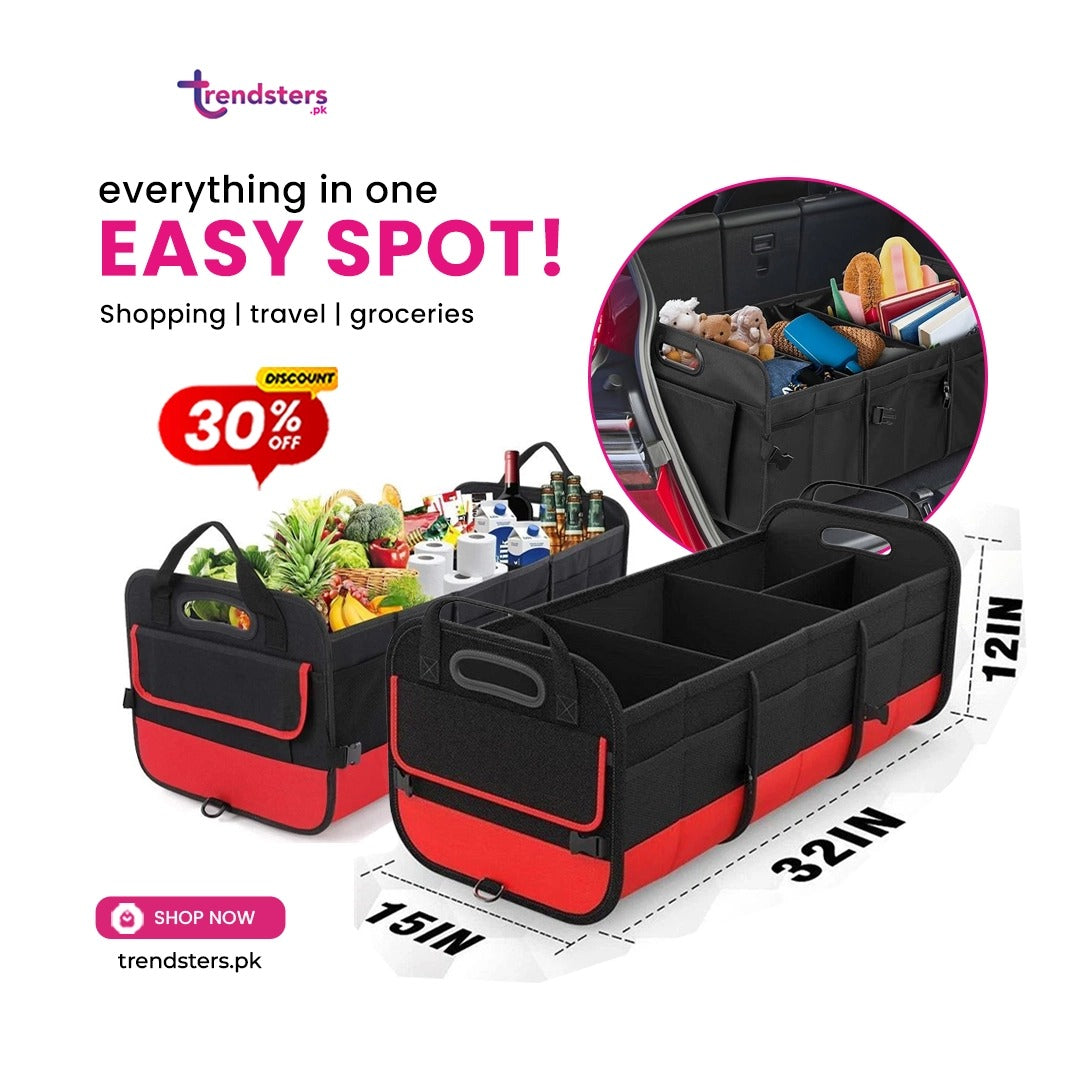 Car Trunk Organizer