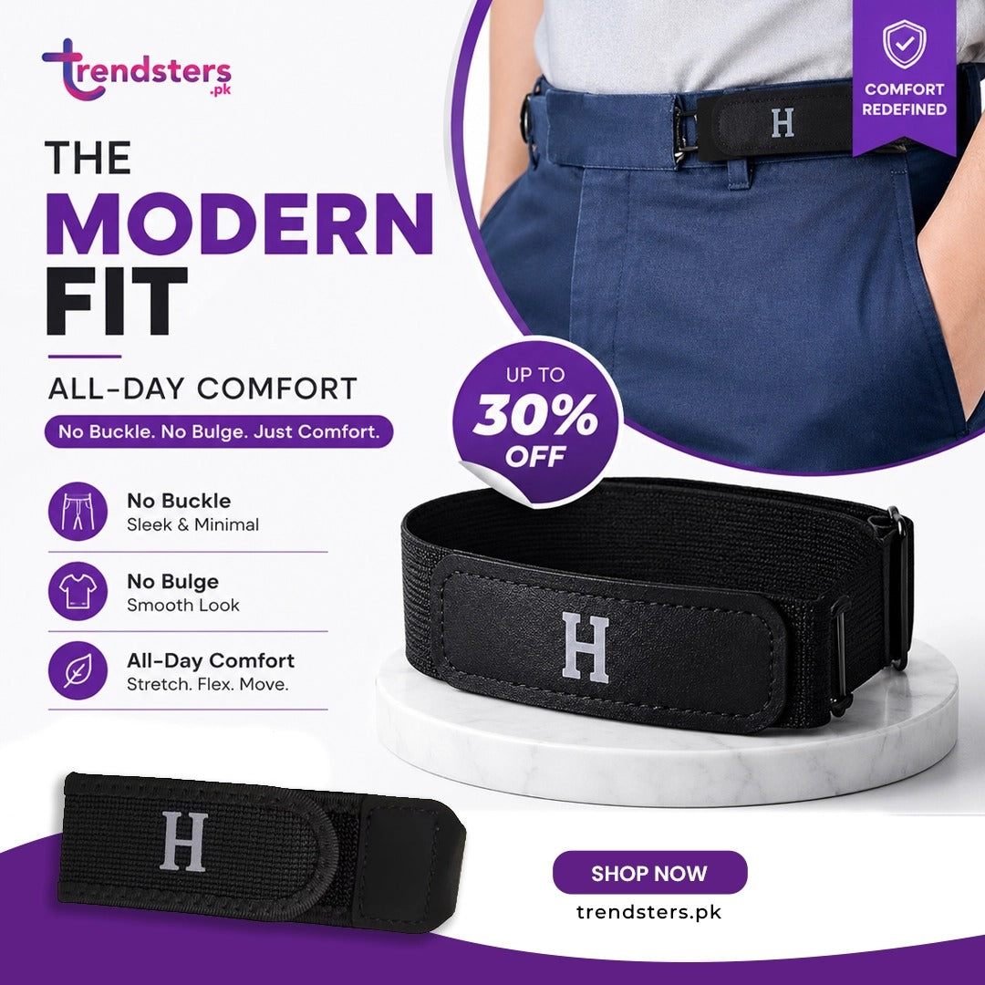 Buckle Free Belt Pair