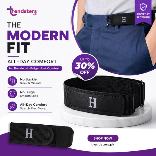 Buckle Free Belt Pair
