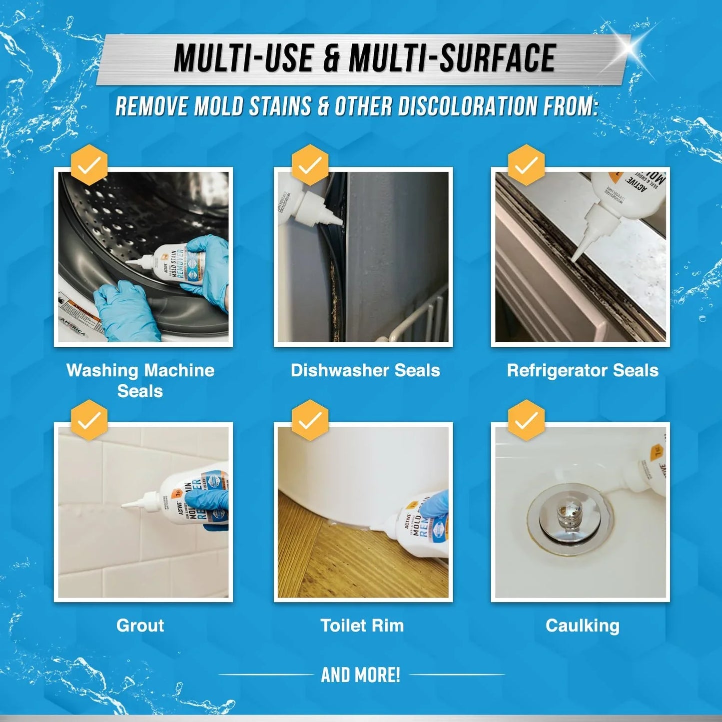 Mold Stain Remover Gel