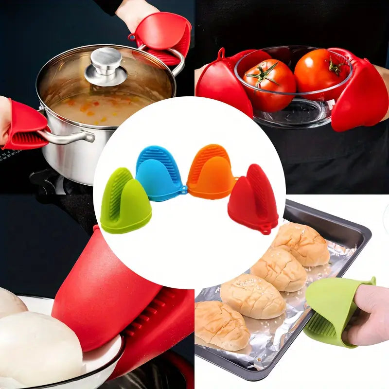 Heat Resistant Silicone Hot Pot Holder Pair