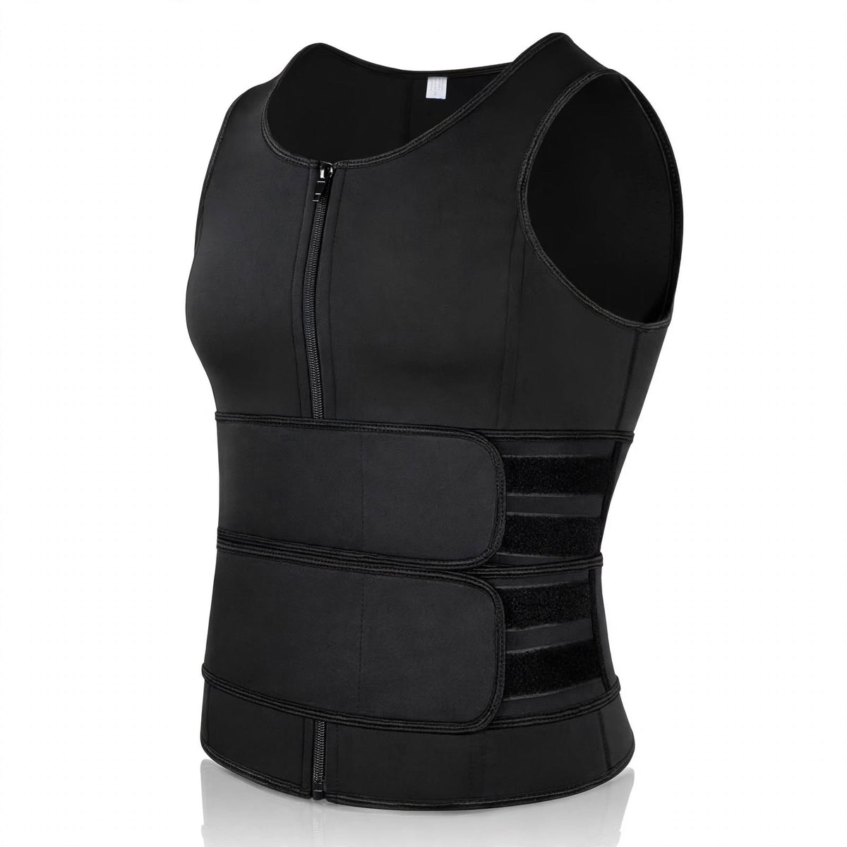 Men’s Double Belt Body Shaper Sweat Vest