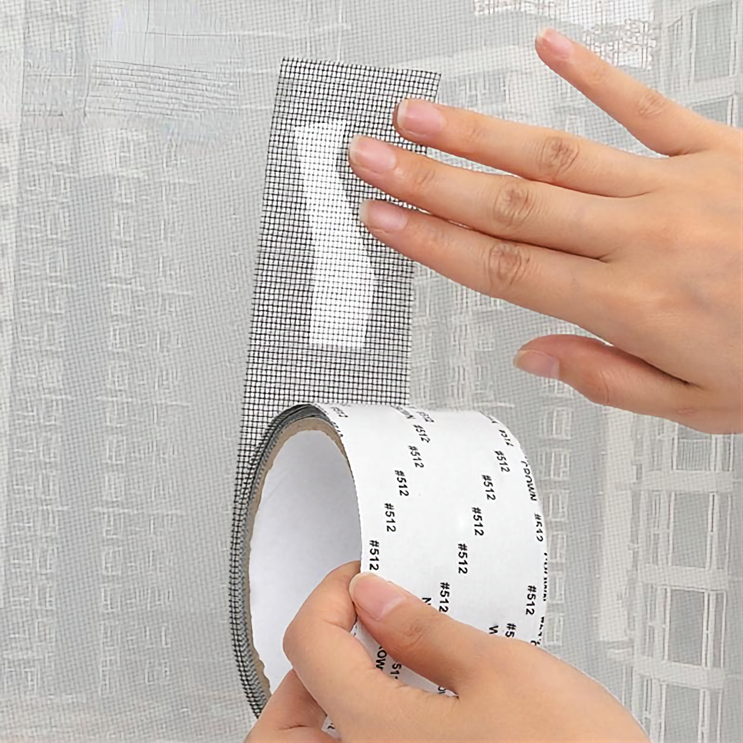 Strong Self Adhesive Window Net Screen Repair Patch Tape For Covering Up Holes Tears Anti Insect Mosquito Mesh