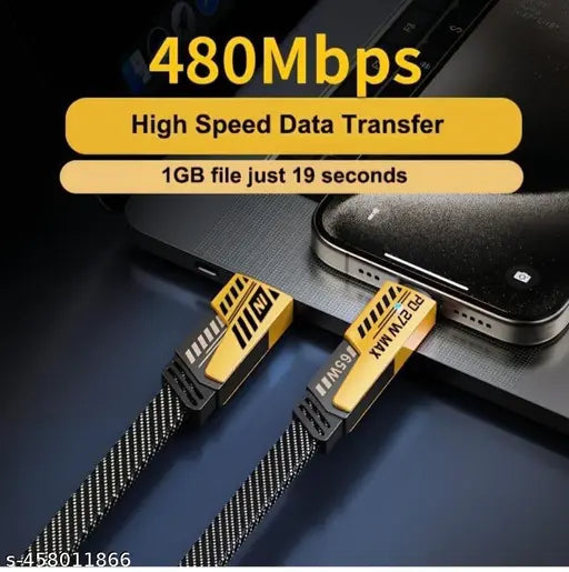 4-in-1 Multi USB Charging Cable – USB-C to USB-C, USB-C to Lightning, USB-A to USB-C, USB-A to Lightning | Fast PD Charger Cord for iPhone, iPad, Samsung, MacBook, Android Devices