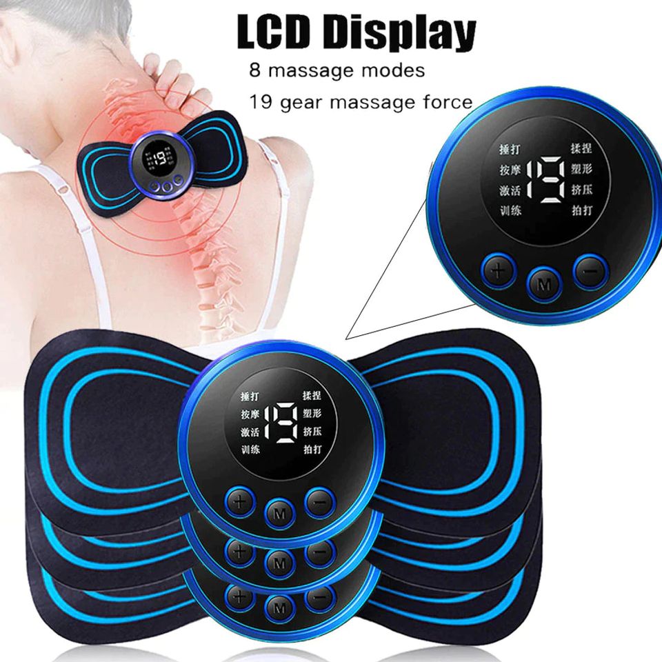 Imported Multifunctional Electric All Body Mini Massager Super Intelligent Cervical Massager