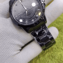 Tomi Quartz Stainless Steal New Look Clock Dial Analog Wristwatch For Men