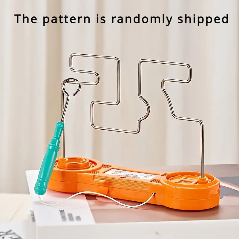 Electric Concentration Toy Wire Touch Maze Roller Puzzle Bump Game Set For Montessori Toy Children Kids